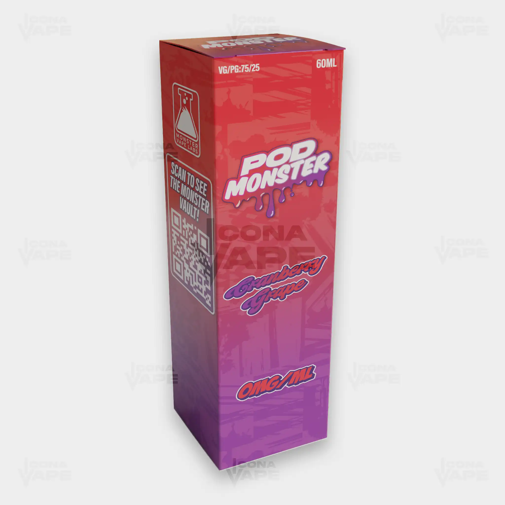 CRANBERRY GRAPE - POD MONSTER - 60ML - Image 2