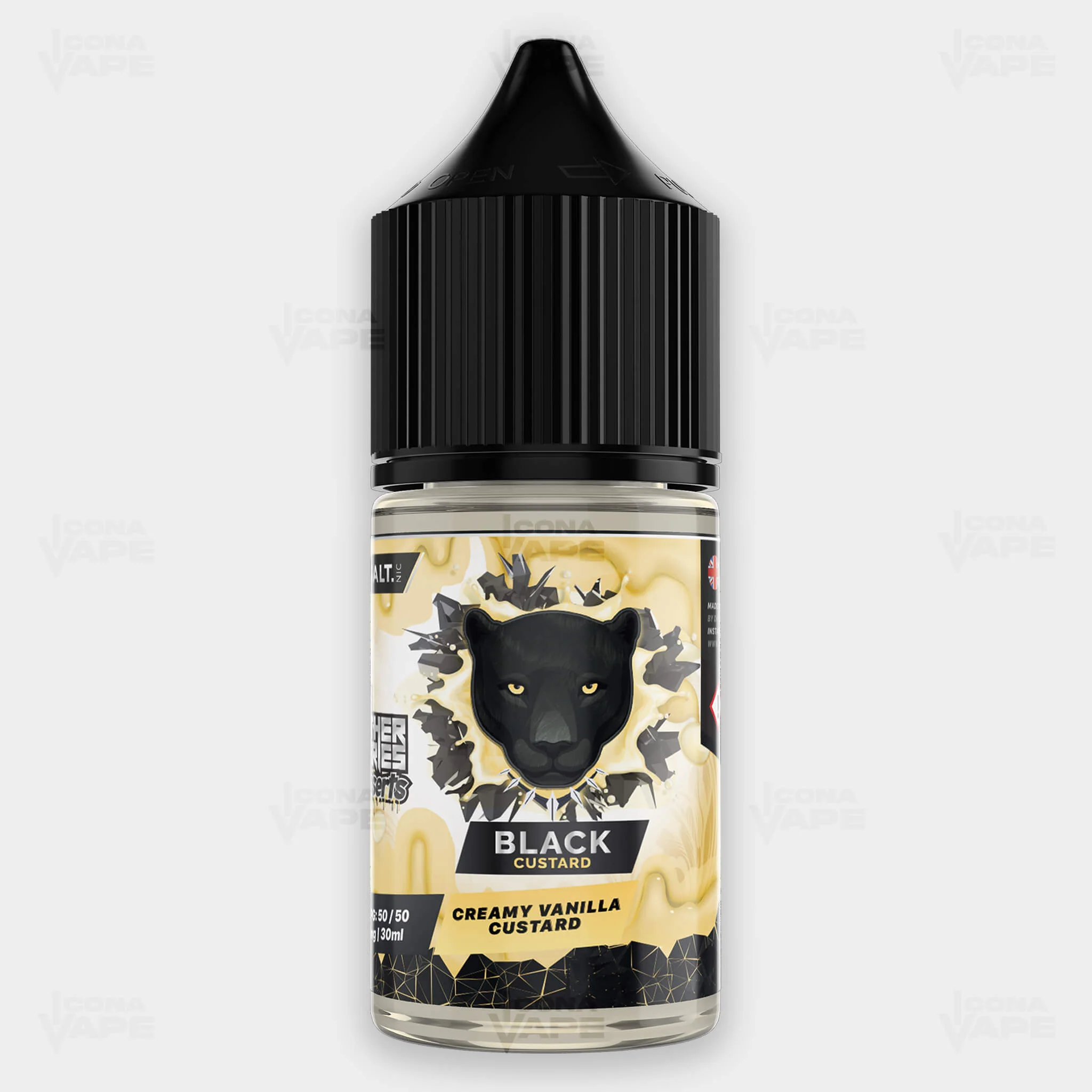 BLACK CUSTARD - DR VAPES PANTHER DESSERTS - 30ML