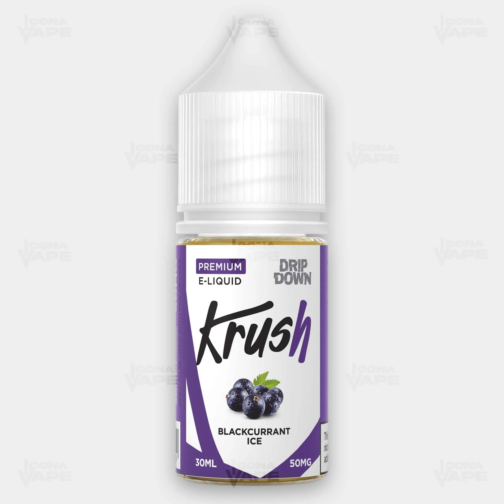 BLACKCURRANT ICE - DRIP DOWN KRUSH - 30ML
