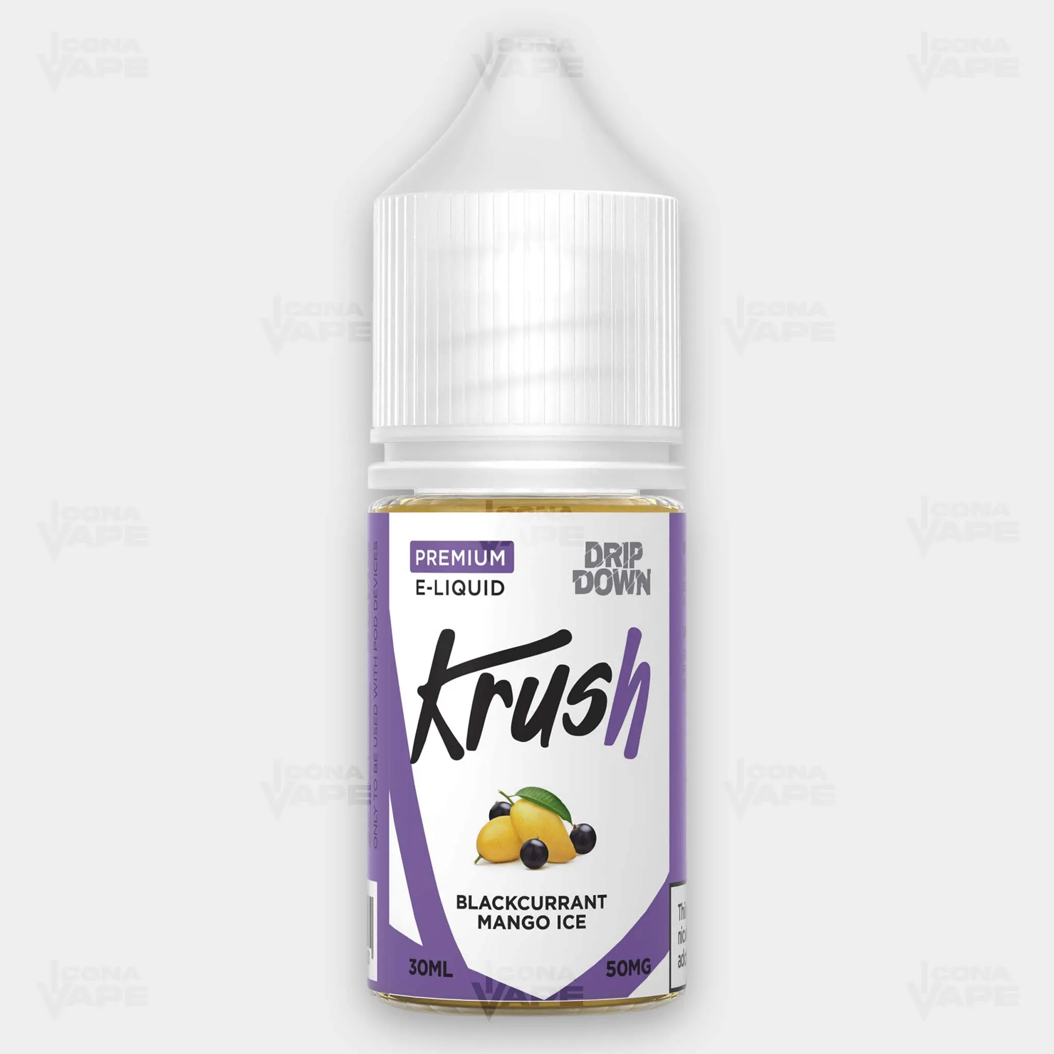BLACKCURRANT MANGO ICE - DRIP DOWN KRUSH - 30ML