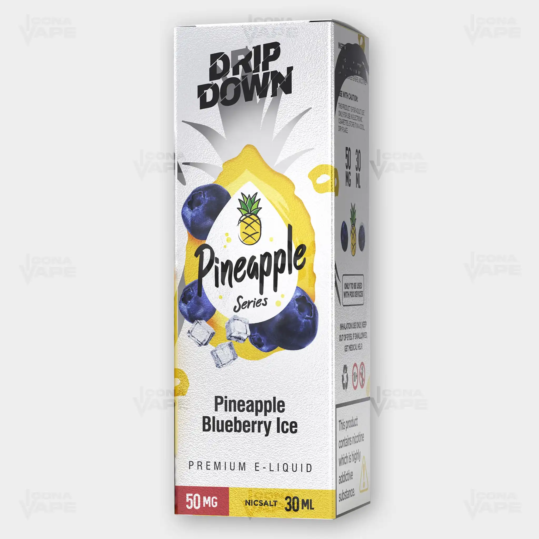 PINEAPPLE BLUEBERRY ICE - DRIP DOWN - 30ML - Image 2