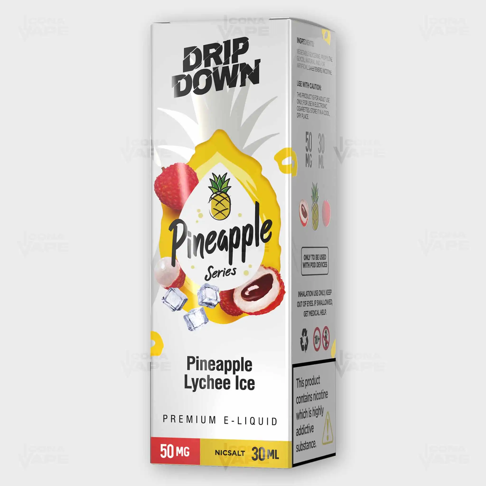 PINEAPPLE LYCHEE ICE - DRIP DOWN - 30ML - Image 2