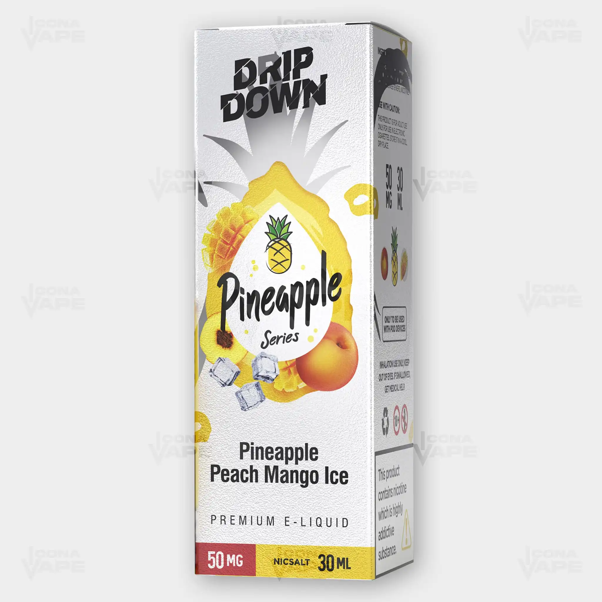 PINEAPPLE PEACH MANGO ICE - DRIP DOWN - 30ML - Image 2