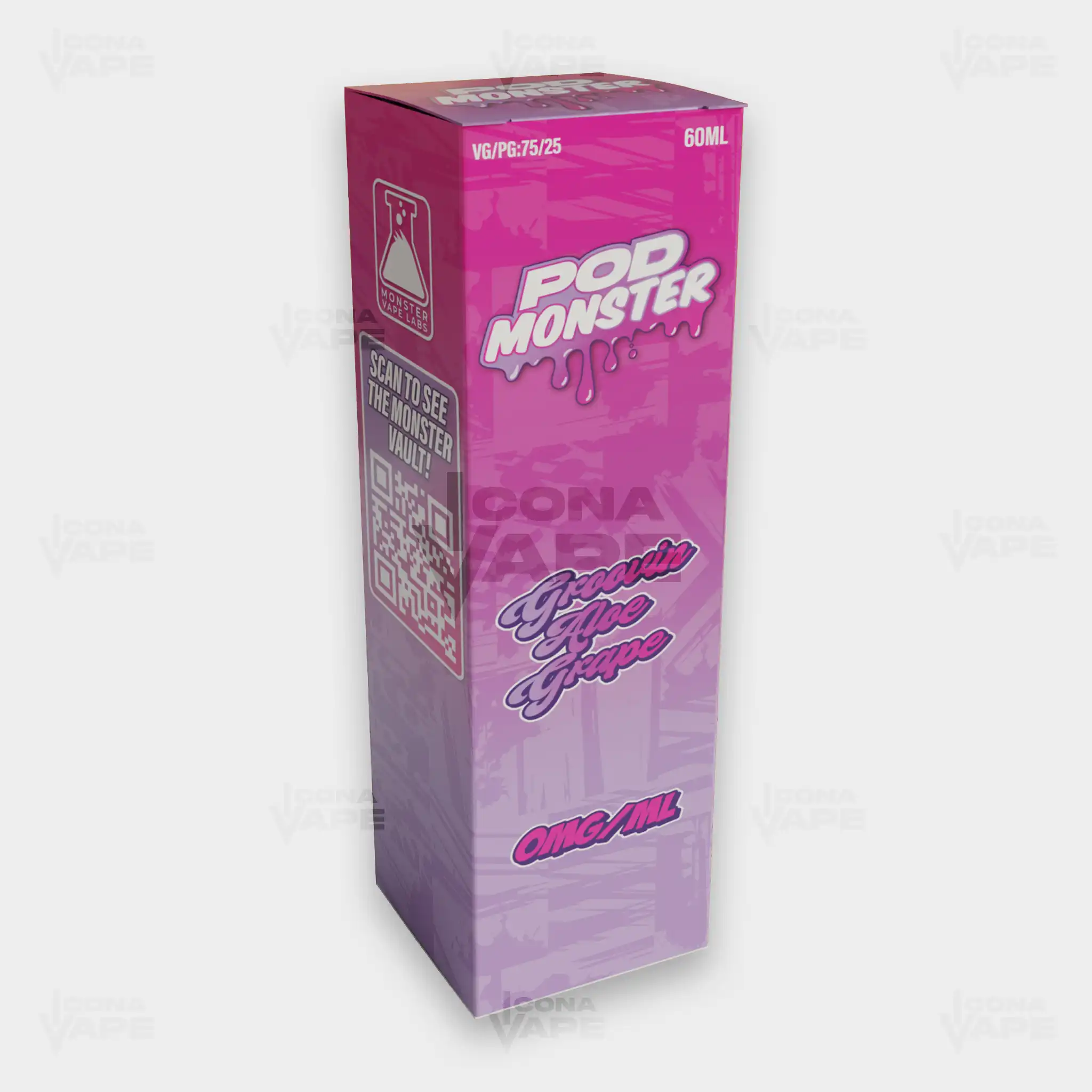 GROOVIN ALOE GRAPE - POD MONSTER - 60ML - Image 2