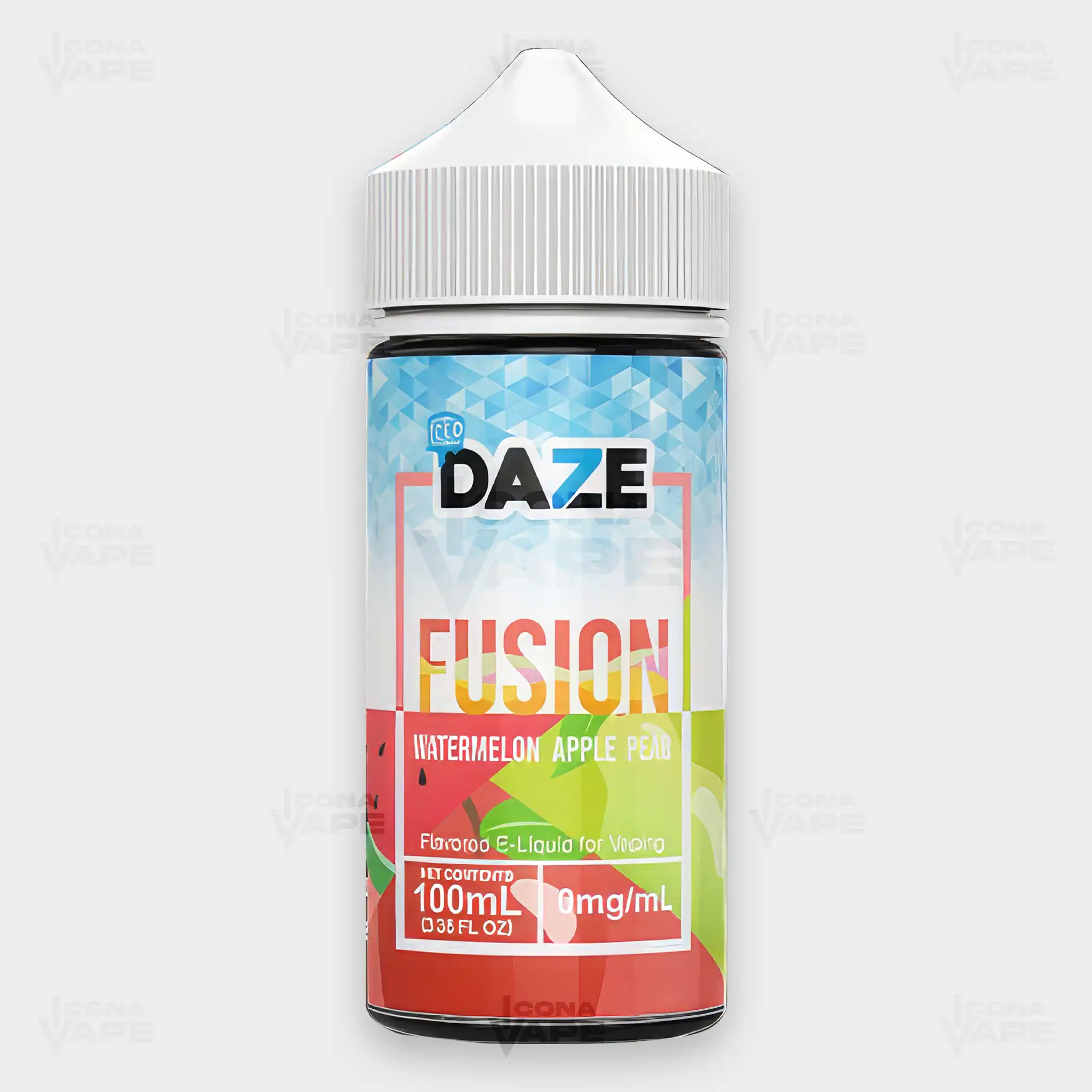 ICED WATERMELON APPLE PEAR - 7 DAZE FUSION - 100ML