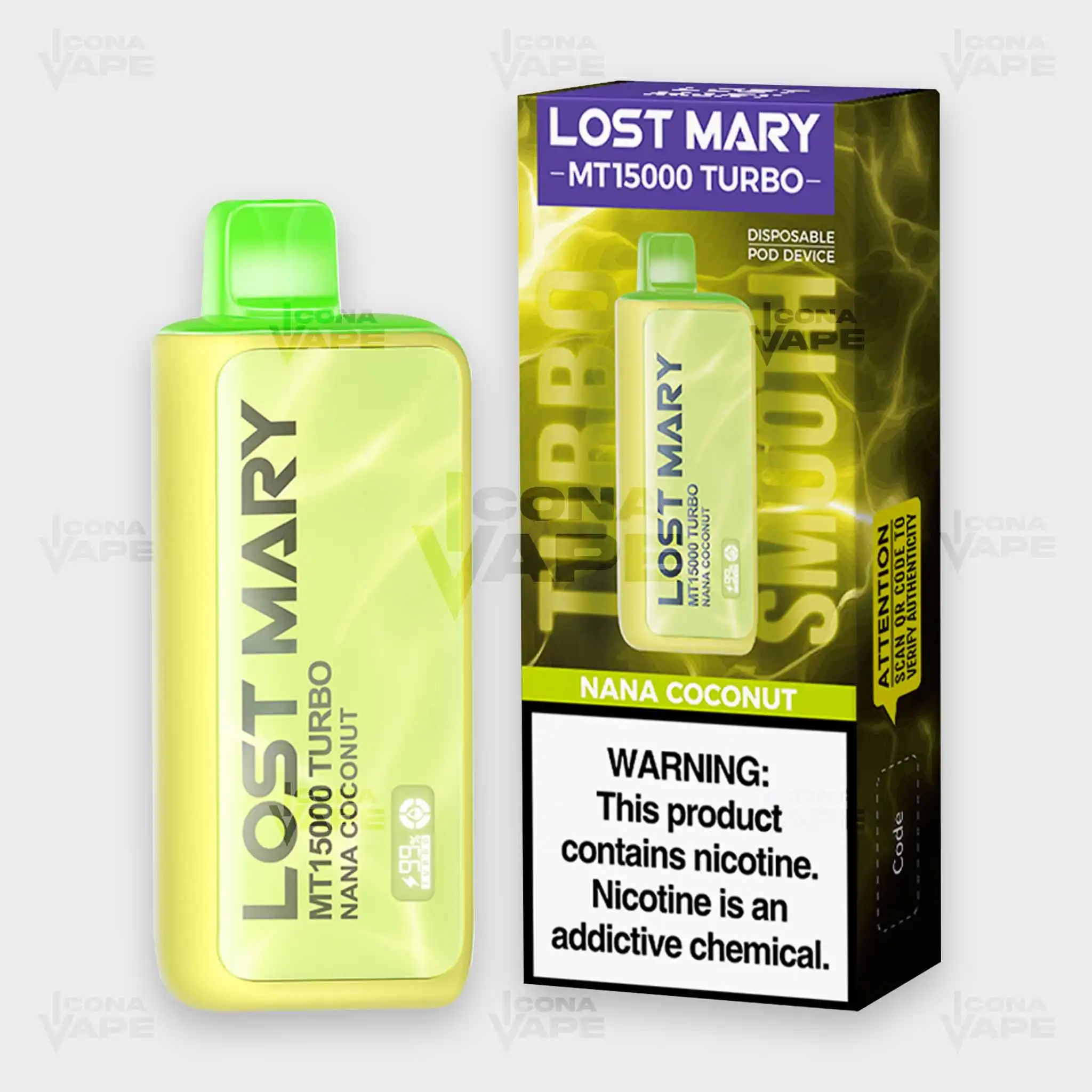 LOST MARY MT15000 TURBO DISPOSABLE VAPE - Image 2