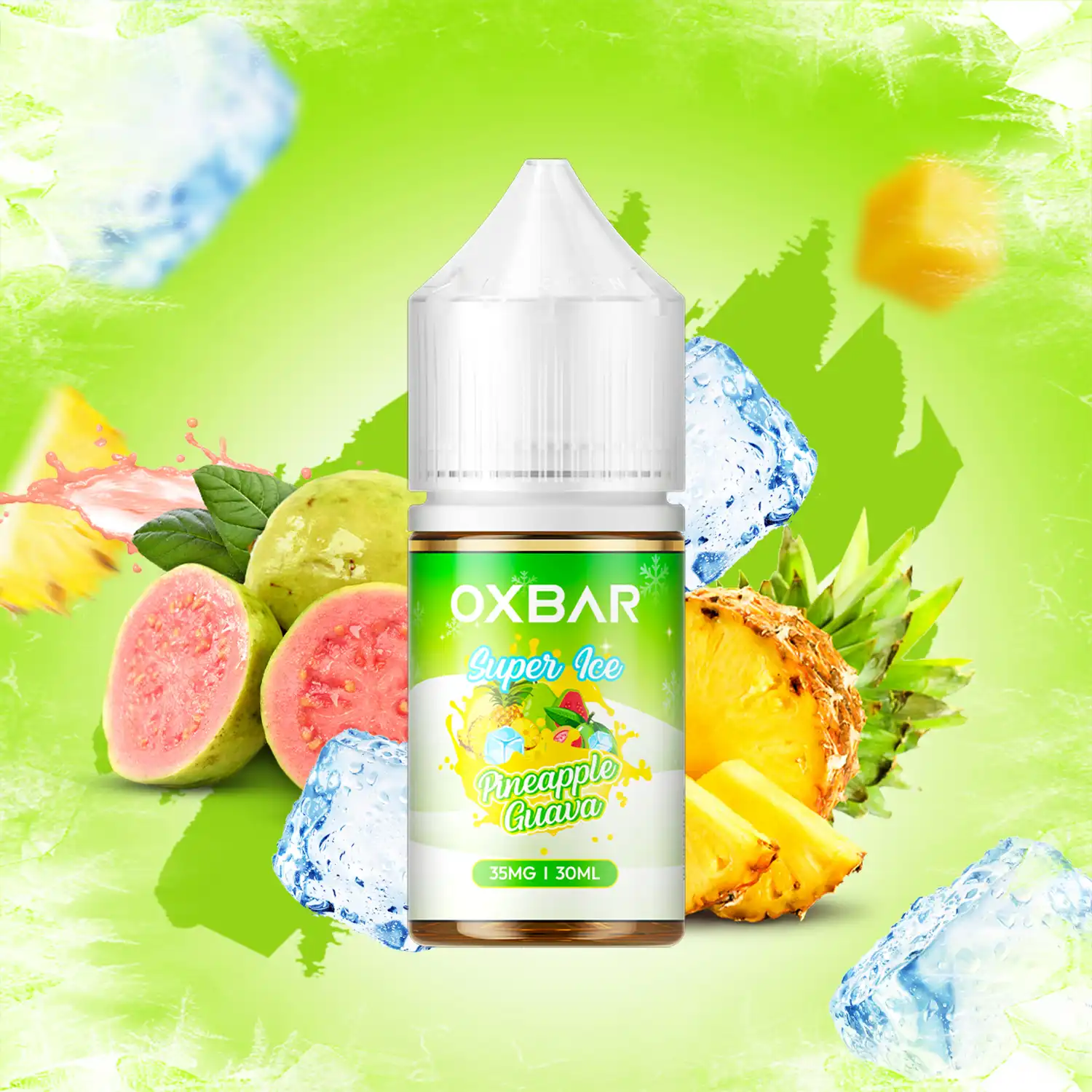PINEAPPLE GUAVA - OXBAR E-JUICE - 30ML - Image 2