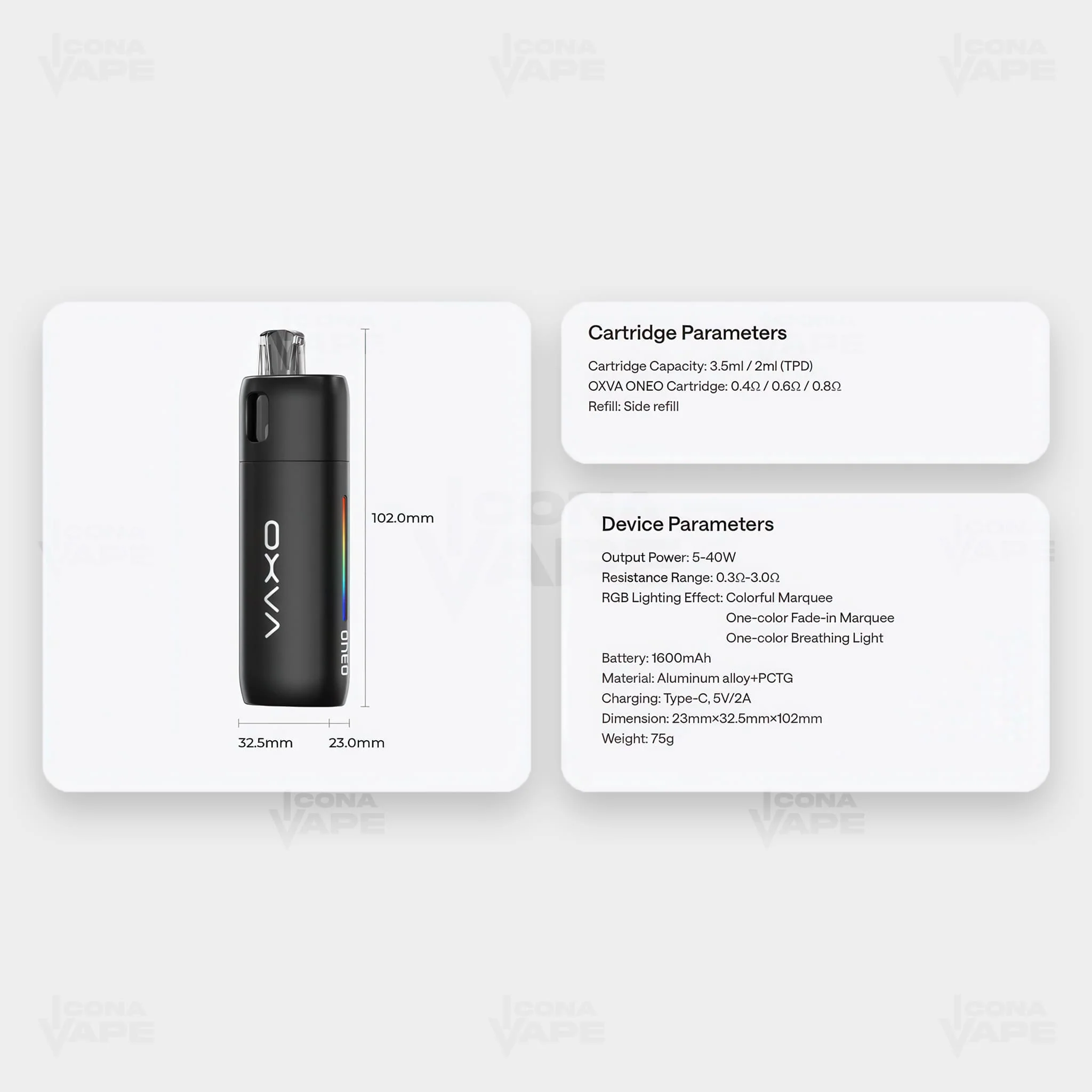 OXVA ONEO POD SYSTEM - Image 4