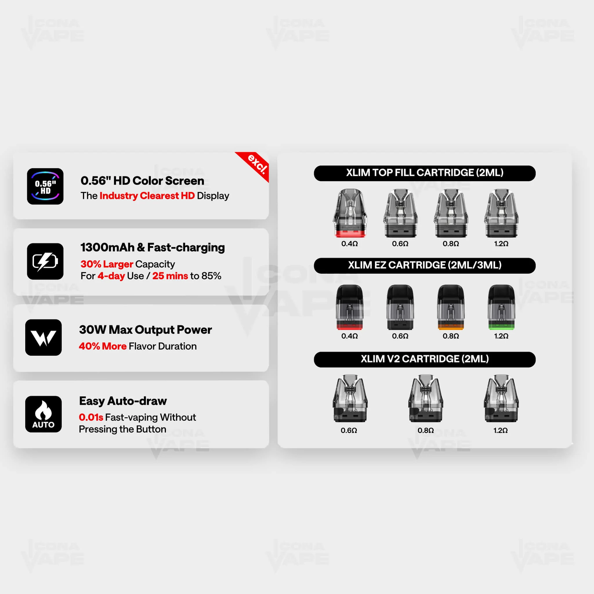 OXVA XLIM PRO 2 POD SYSTEM - Image 3