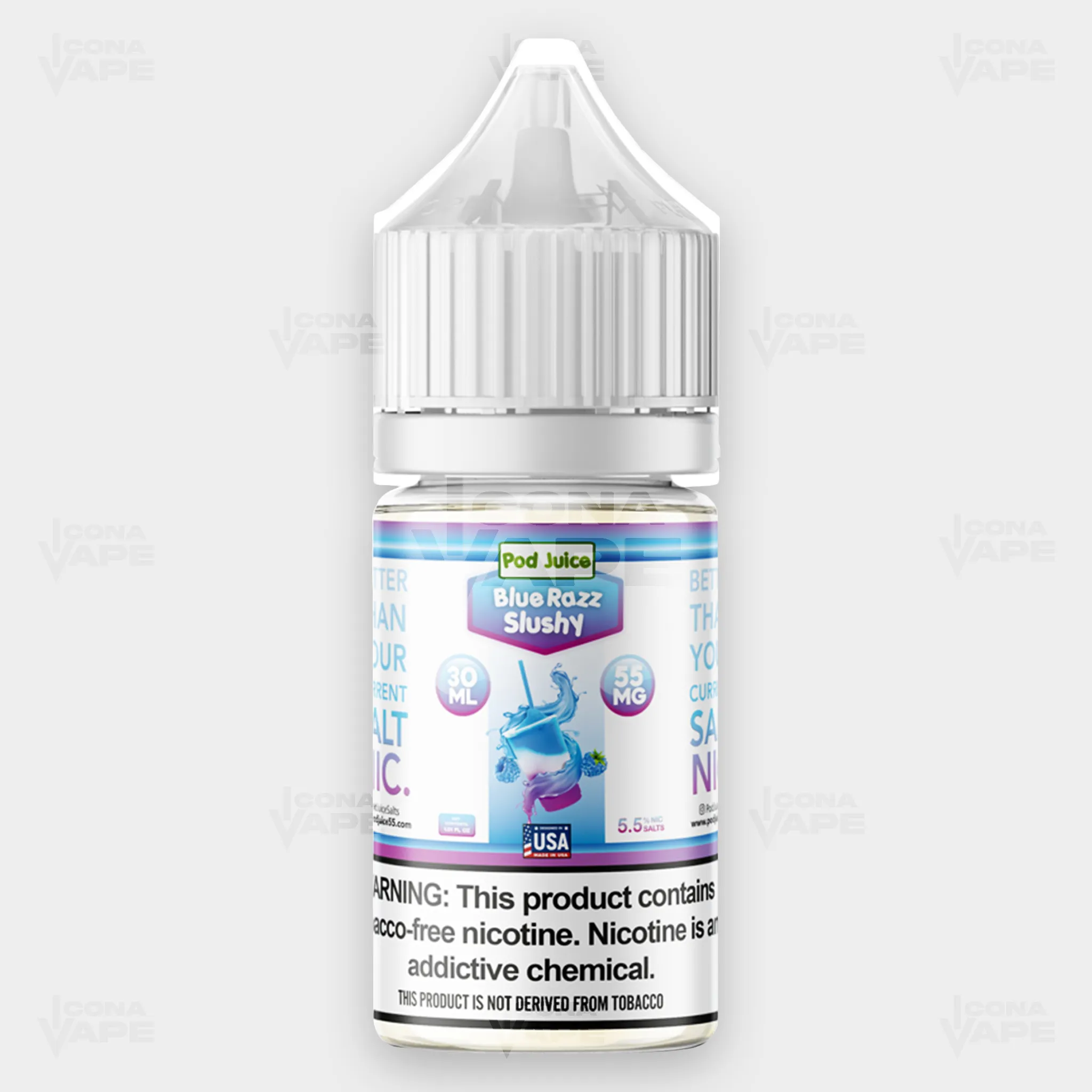 BLUE RAZZ SLUSHY - POD JUICE - 30ML
