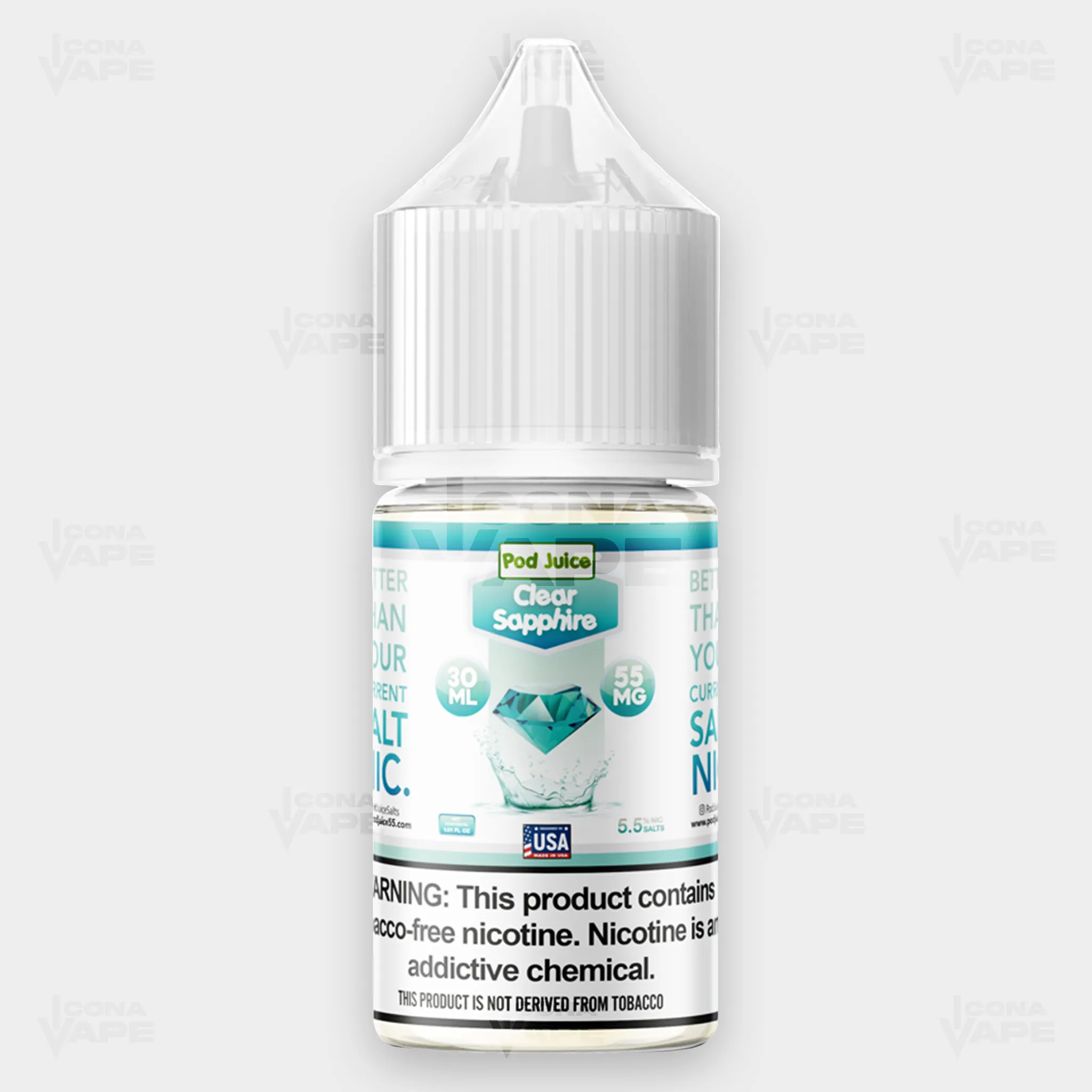 CLEAR SAPPHIRE - POD JUICE - 30ML