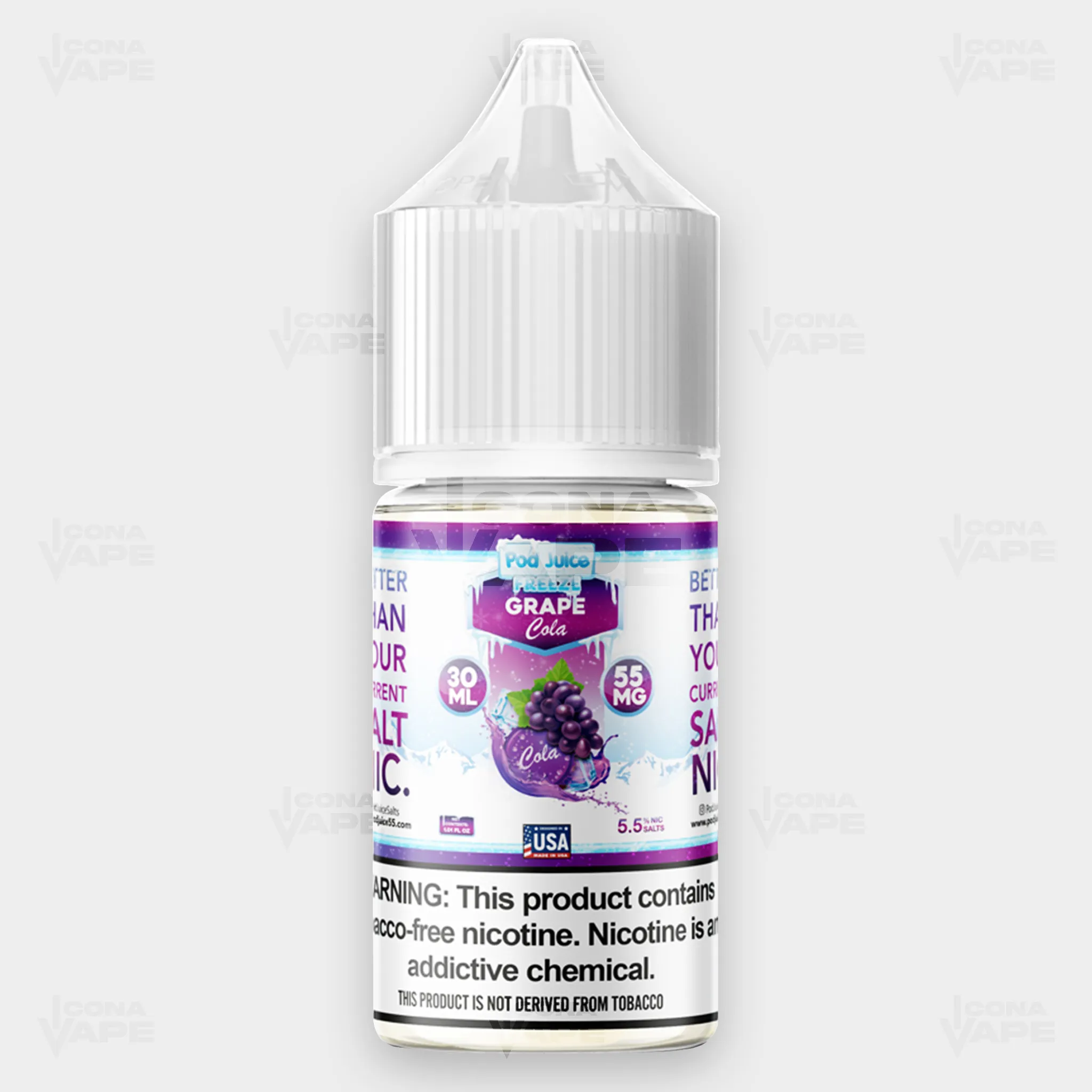 FREEZE GRAPE COLA - POD JUICE - 30ML