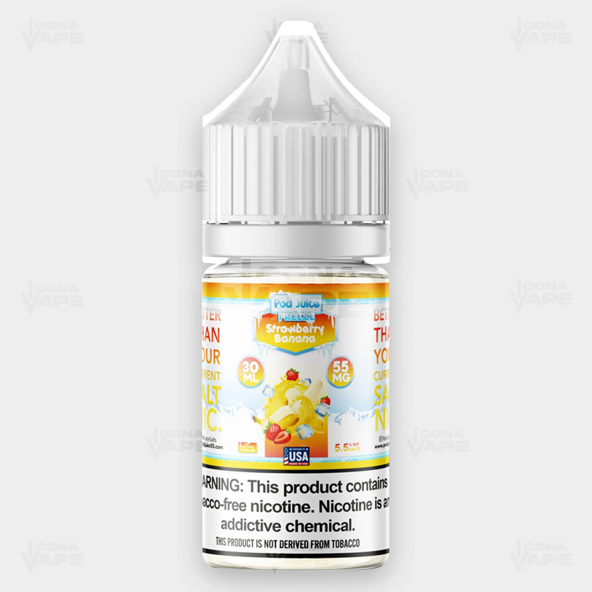 FREEZE STRAWBERRY BANANA - POD JUICE - 30ML