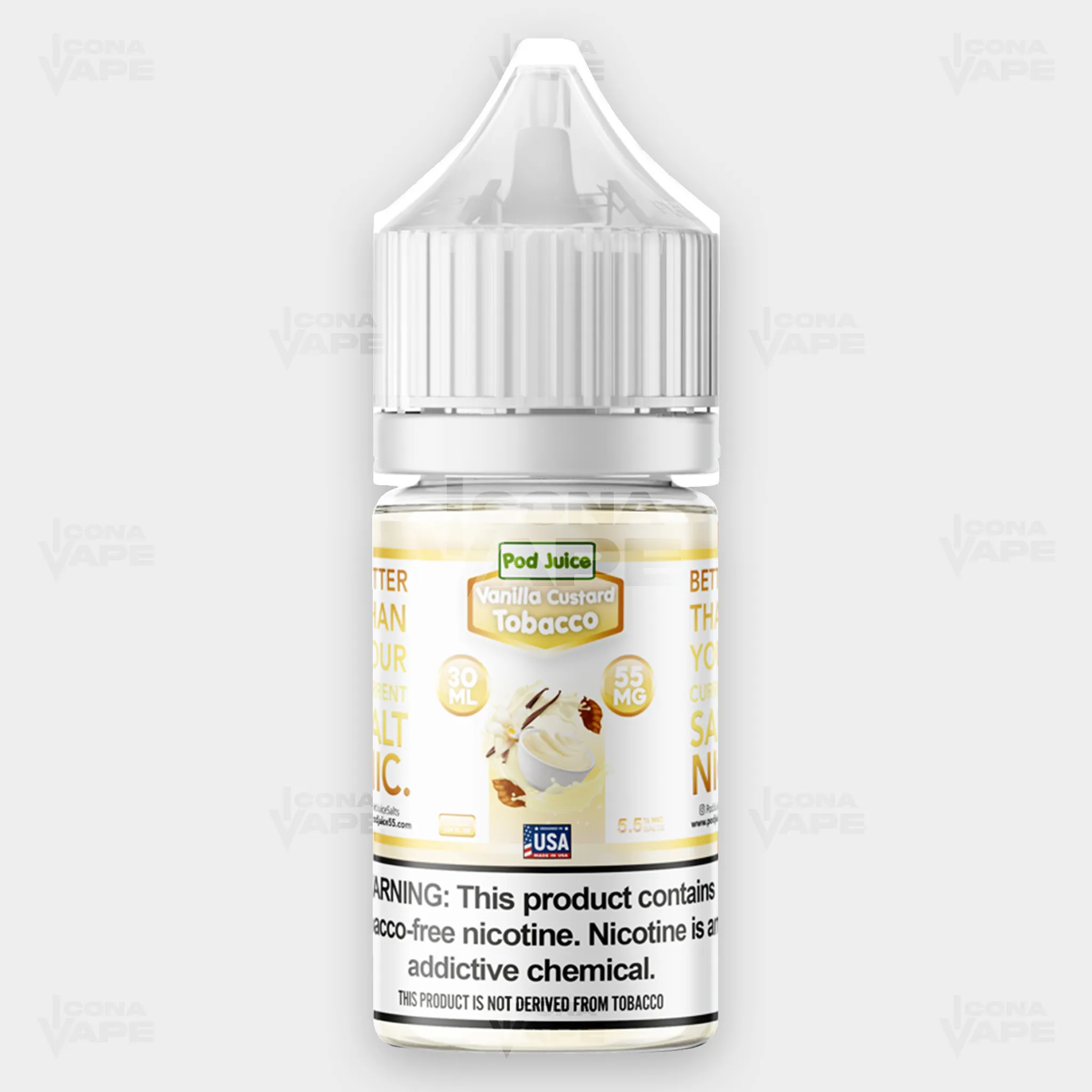 VANILLA CUSTARD TOBACCO - POD JUICE - 30ML