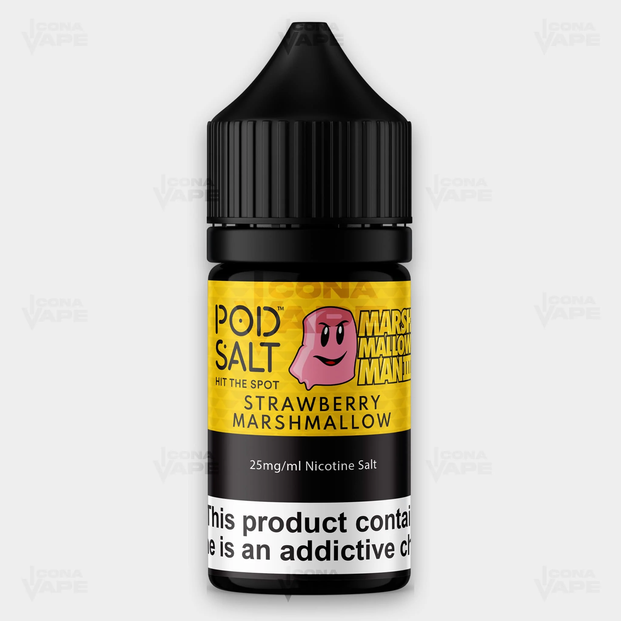 STRAWBERRY MARSHMALLOW - POD SALT FUSIONS - 30ML