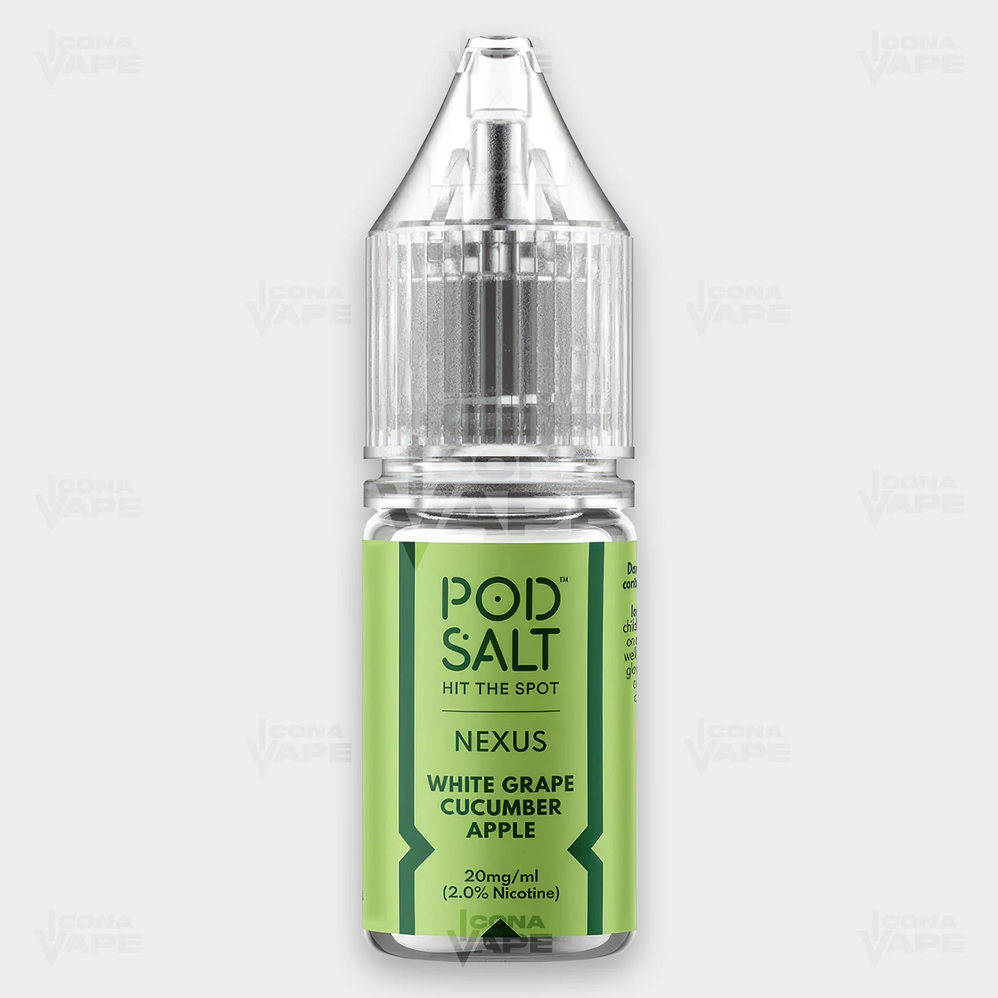 WHITE GRAPE CUCUMBER APPLE - POD SALT NEXUS - 10ML