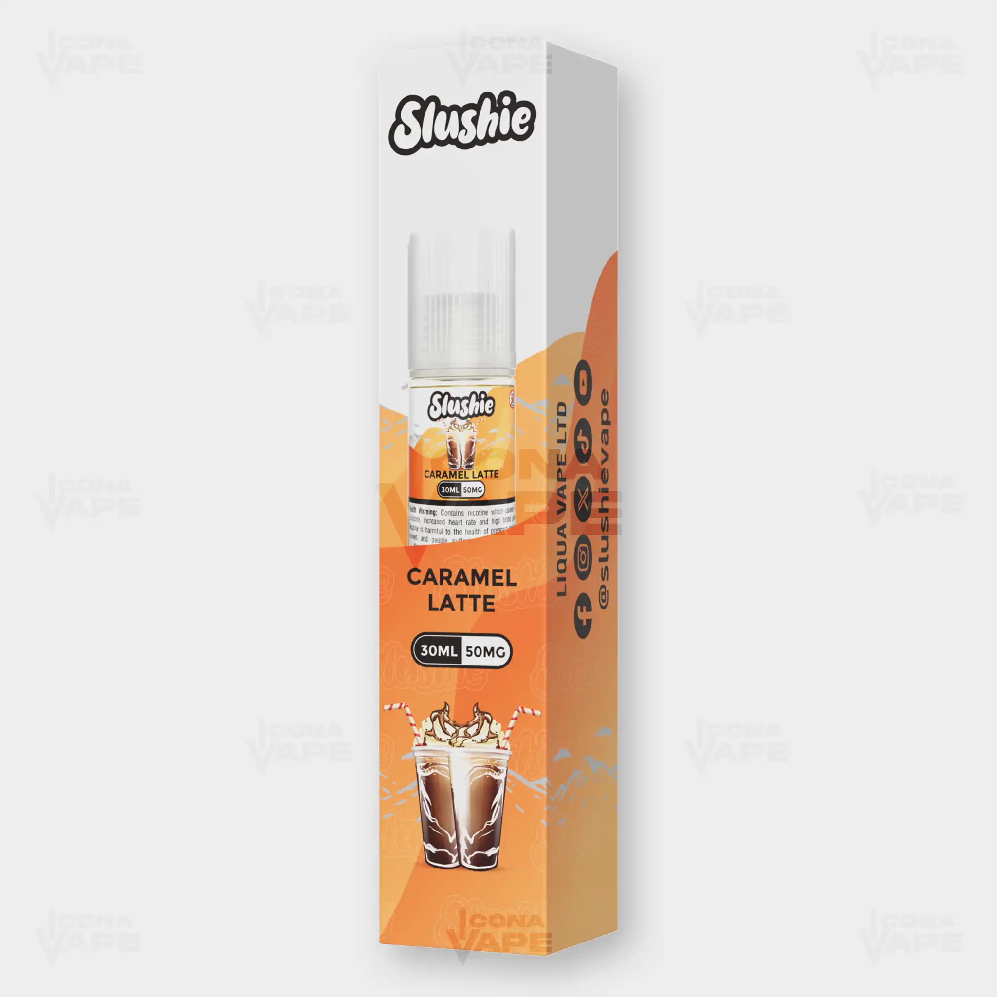 CARAMEL LATTE - SLUSHIE - 30ML - Image 2