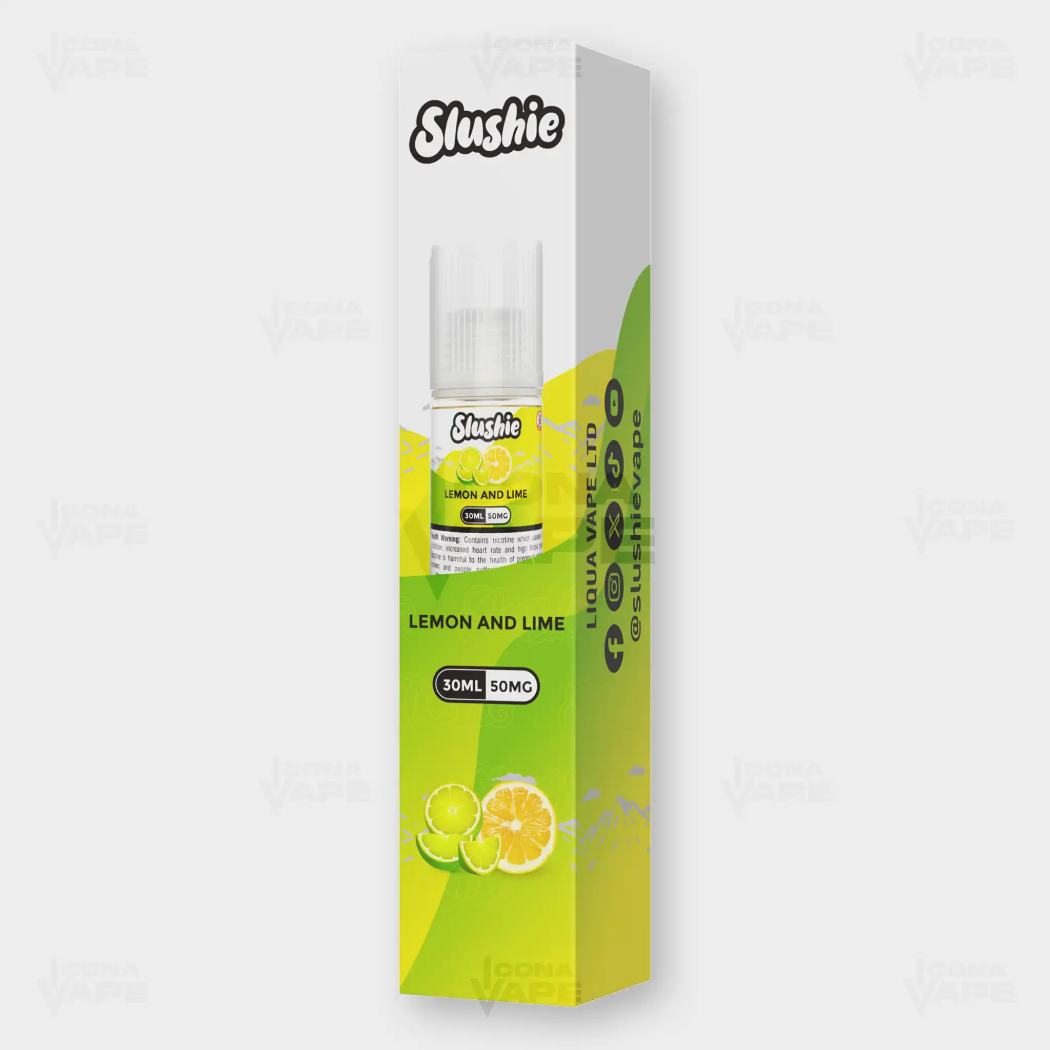 LEMON & LIME - SLUSHIE - 30ML - Image 2