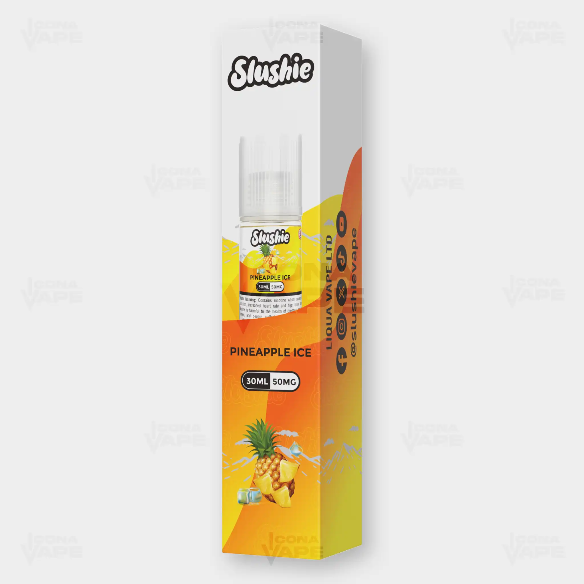 PINEAPPLE ICE - SLUSHIE - 30ML - Image 2