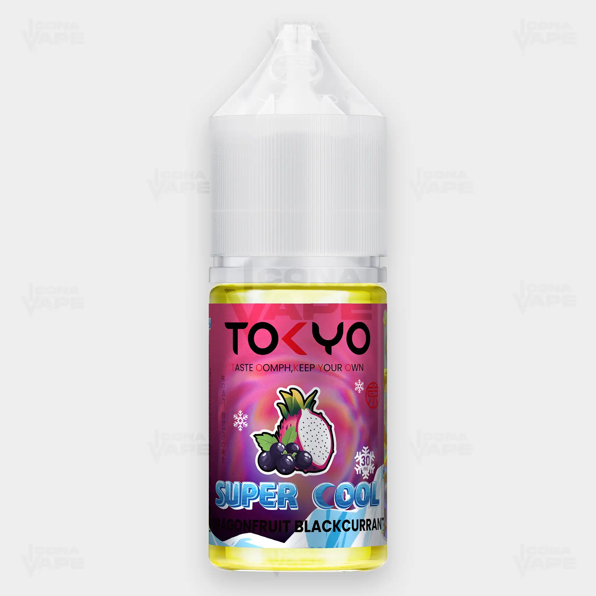 PASSIONFRUIT BLACKCURRANT - TOKYO SUPER COOL - 30ML