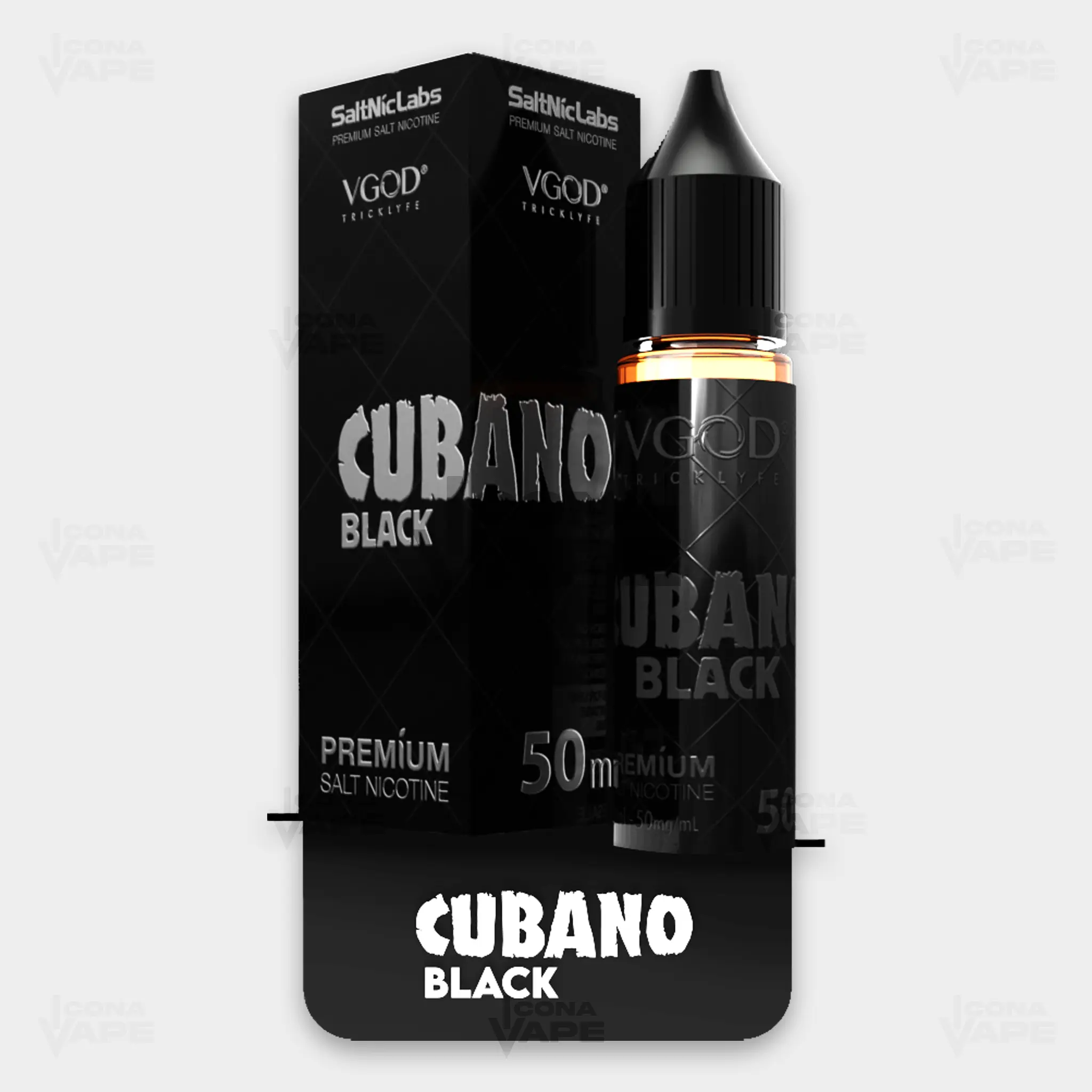 CUBANO BLACK - VGOD SALTNIC - 30ML