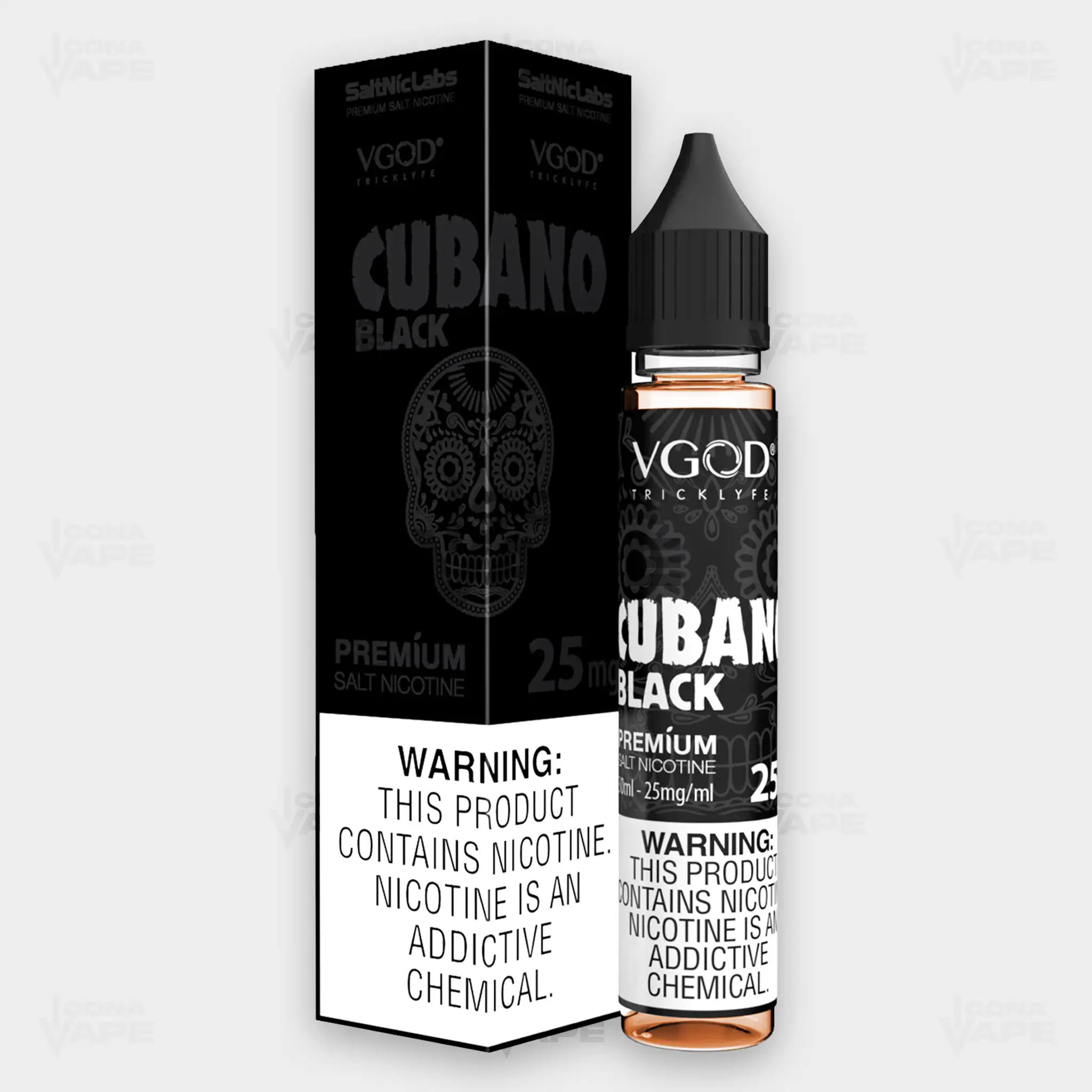 CUBANO BLACK - VGOD SALTNIC - 30ML - Image 2
