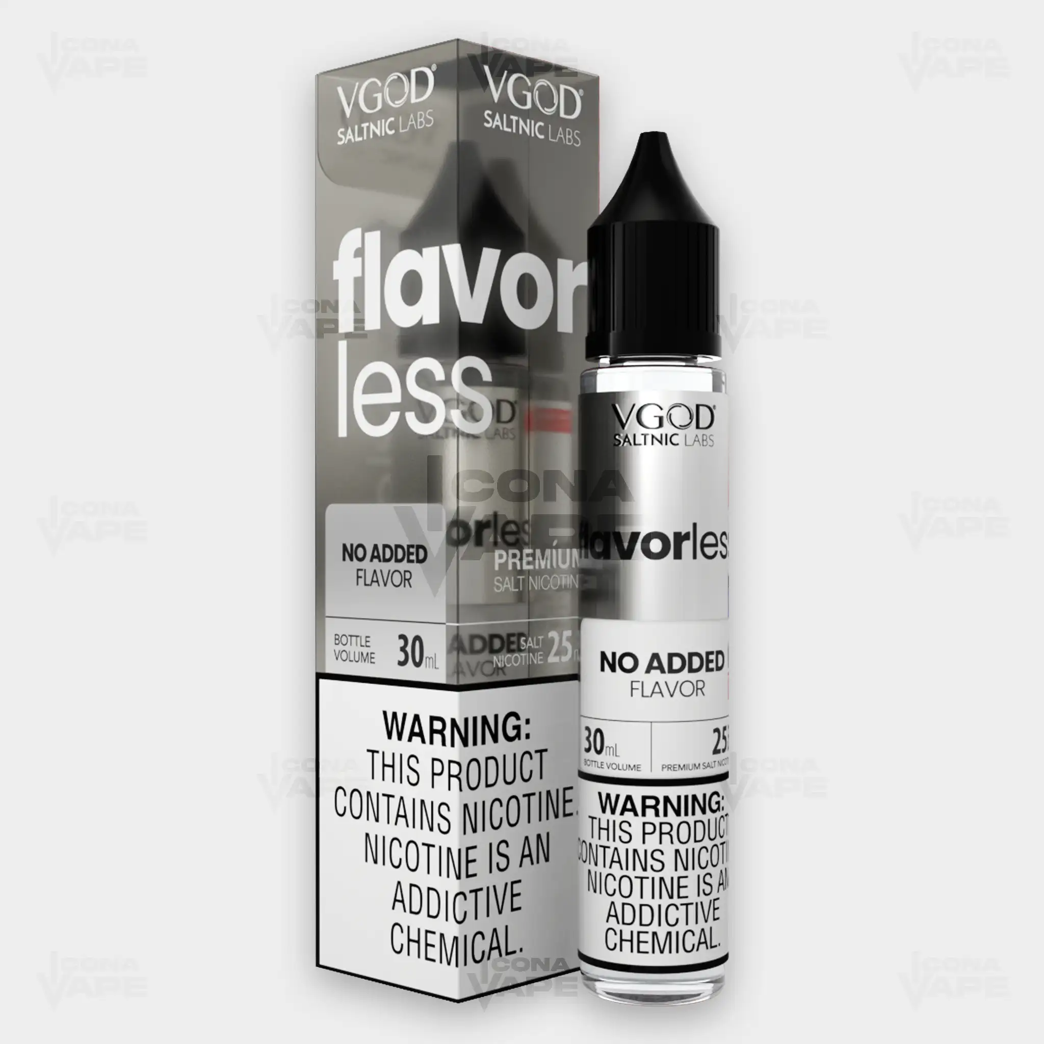 FLAVORLESS - VGOD SALTNIC - 30ML - Image 2