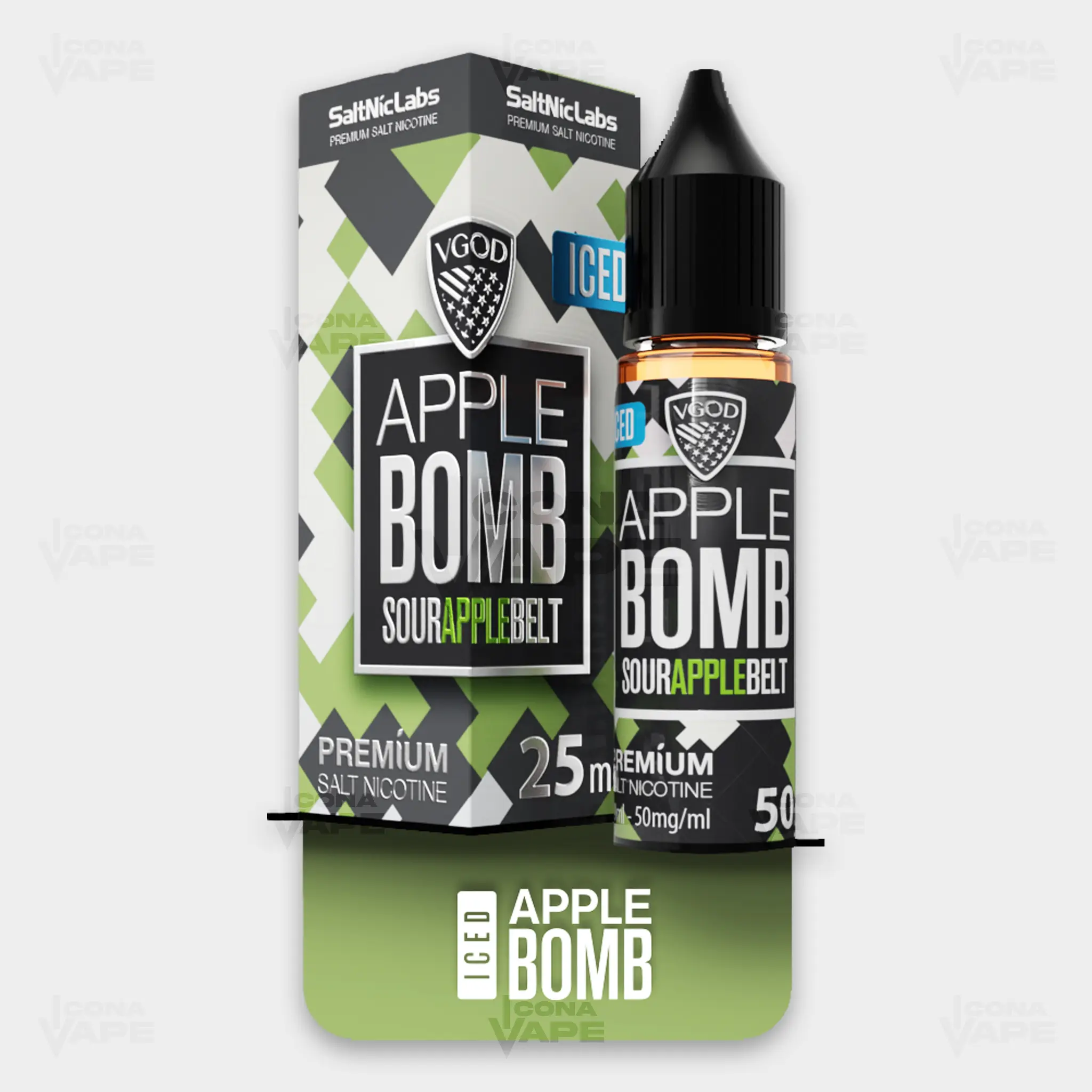 ICED APPLE BOMB - VGOD SALTNIC - 30ML