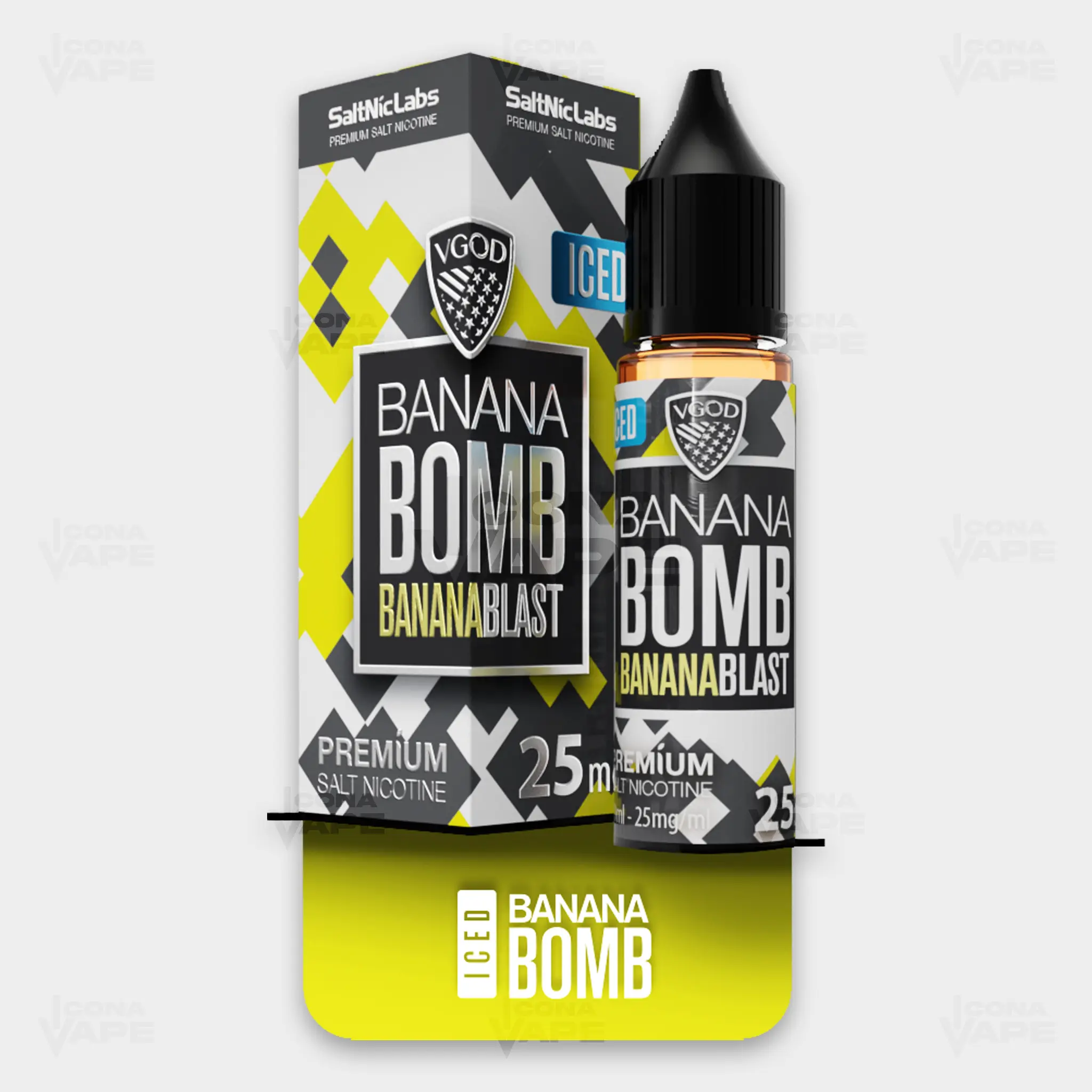 ICED BANANA BOMB - VGOD SALTNIC - 30ML