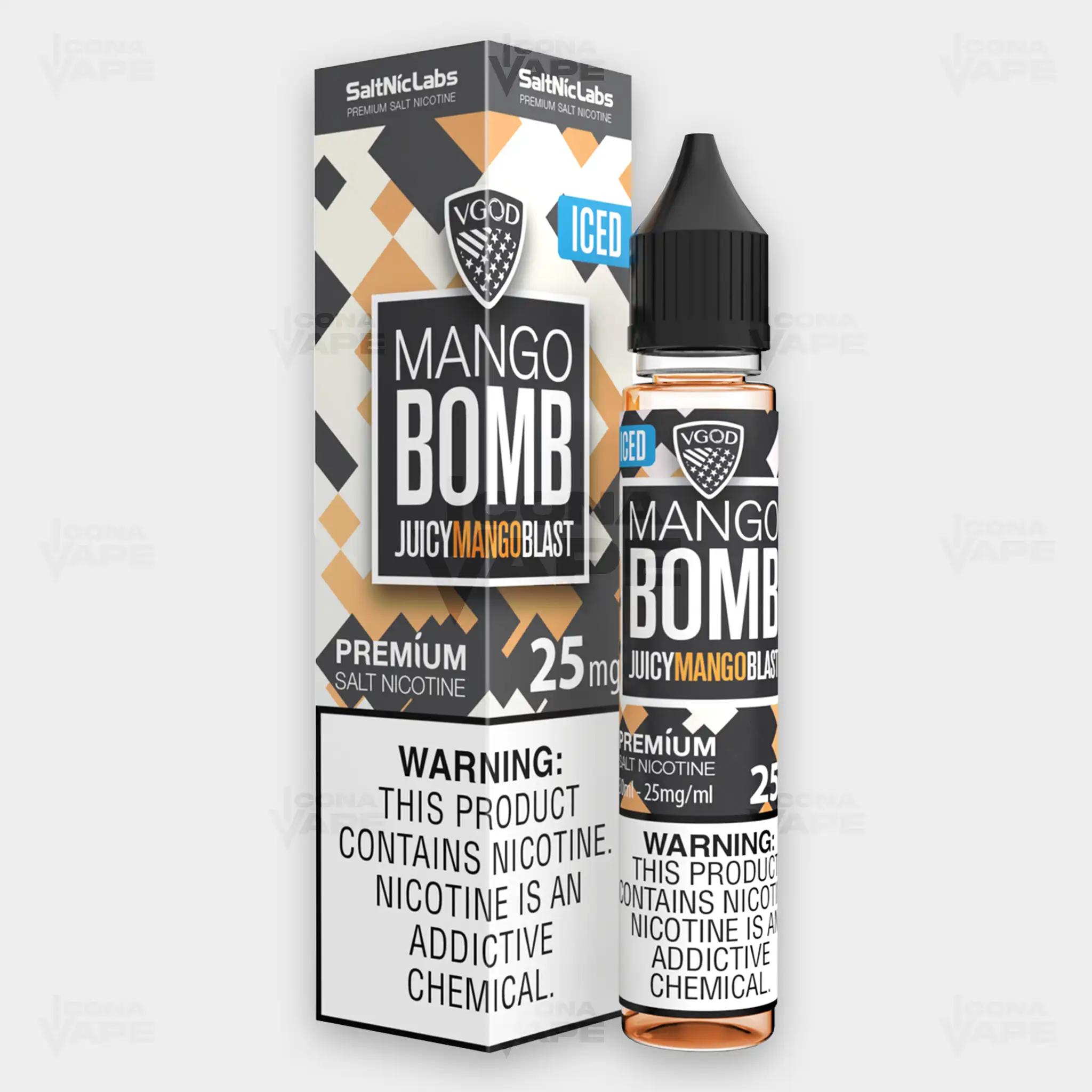 ICED MANGO BOMB - VGOD SALTNIC - 30ML - Image 2