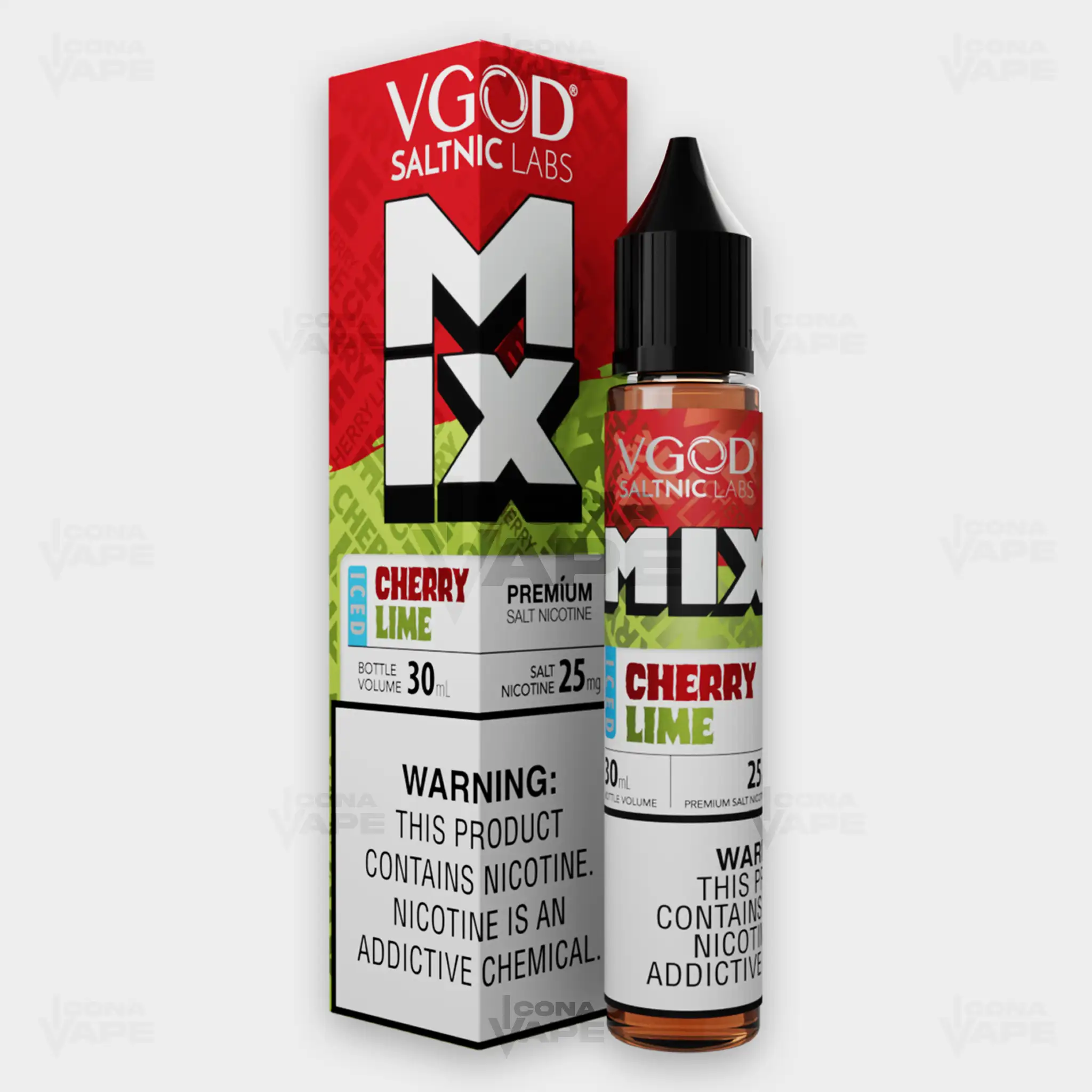 ICED CHERRY LIME - VGOD SALTNIC MIX - 30ML - Image 2
