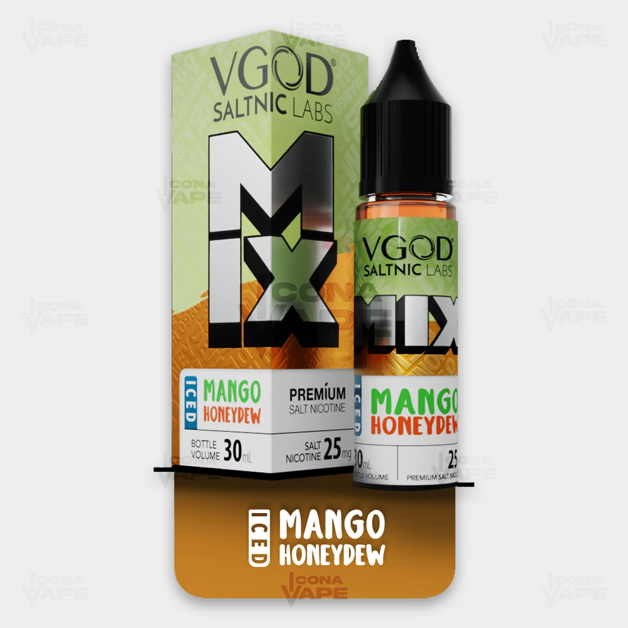 ICED MANGO HONEYDEW - VGOD SALTNIC MIX - 30M