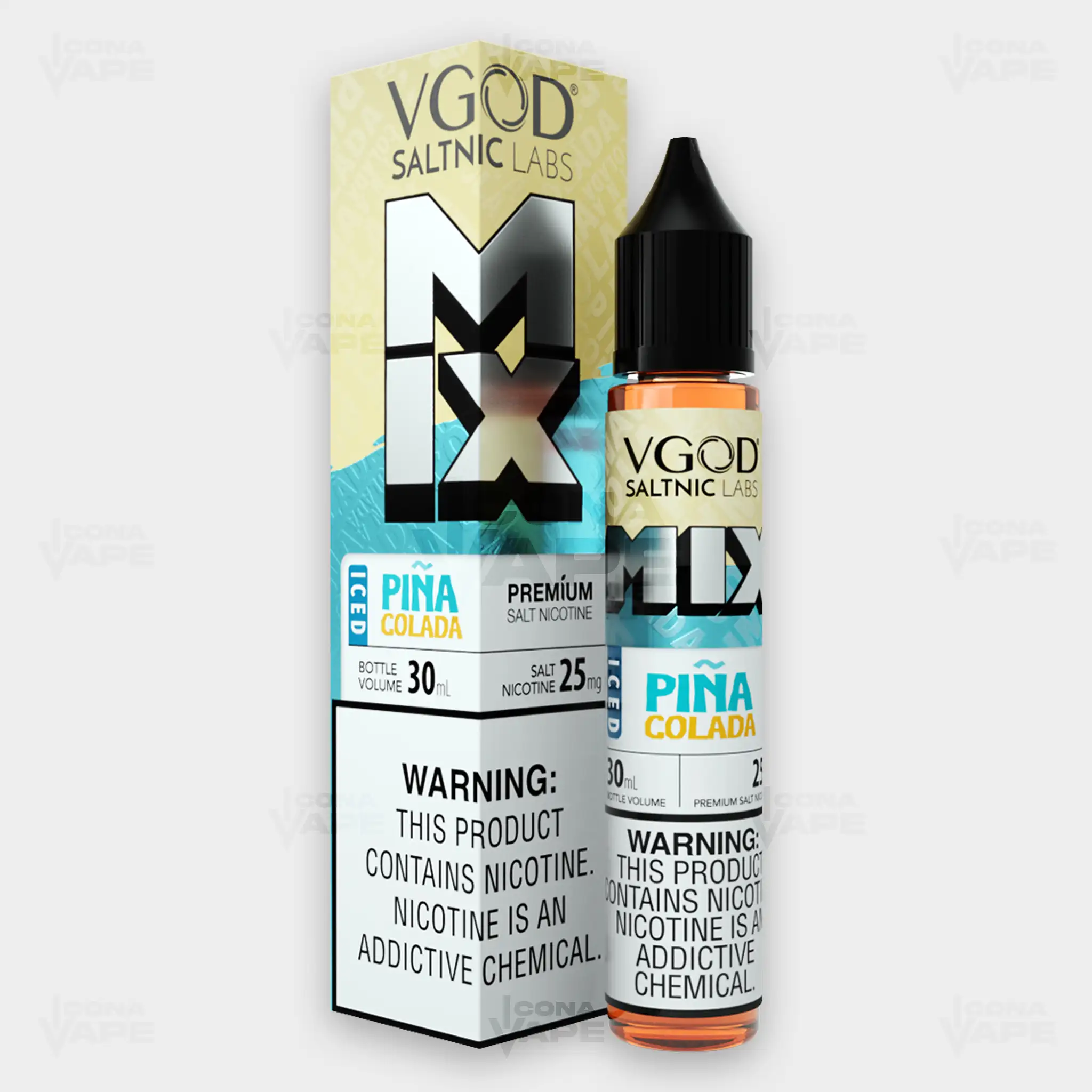 ICED PINA COLADA - VGOD SALTNIC MIX - 30ML - Image 2