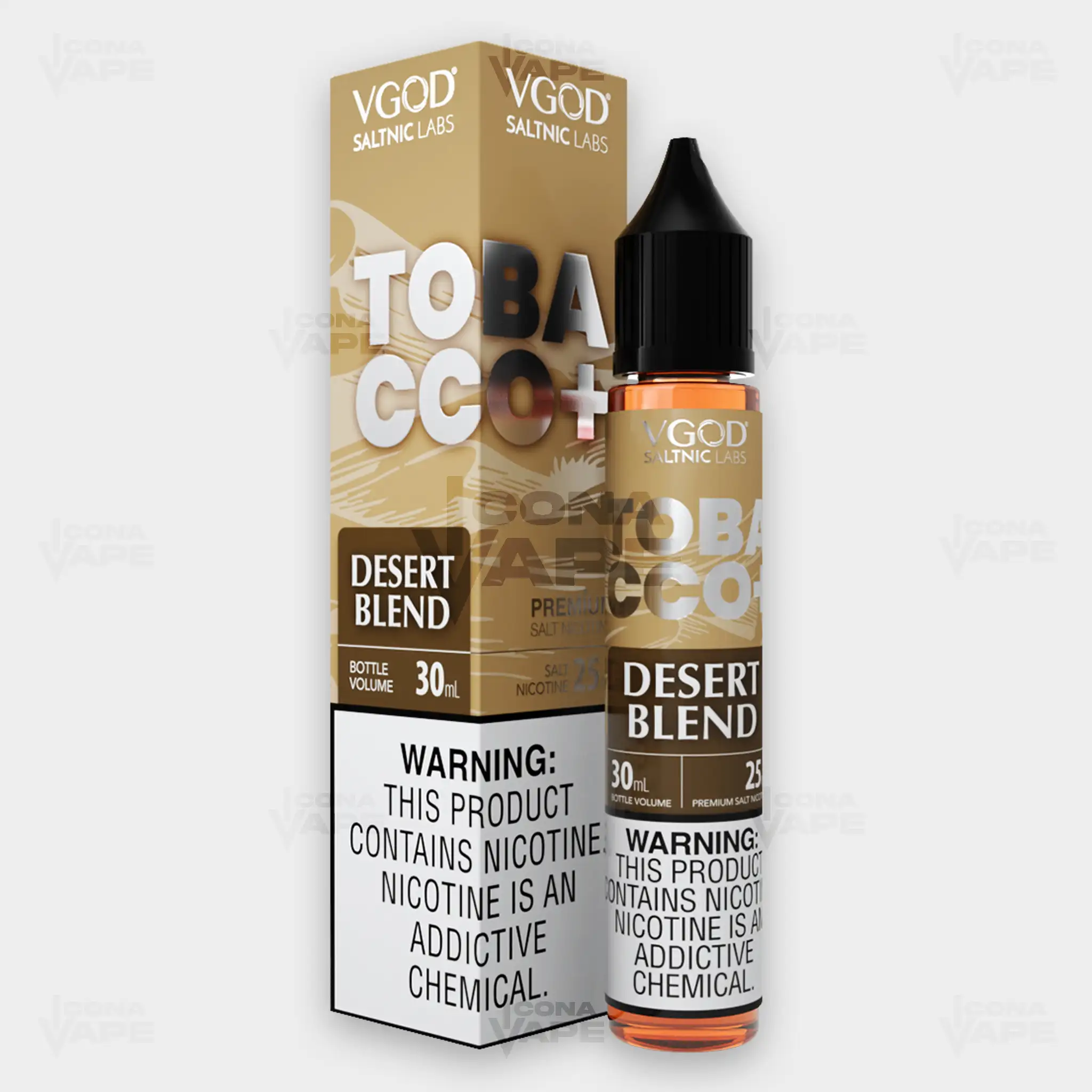 DESERT BLEND - VGOD SALTNIC TOBACCO+ - 30ML - Image 2