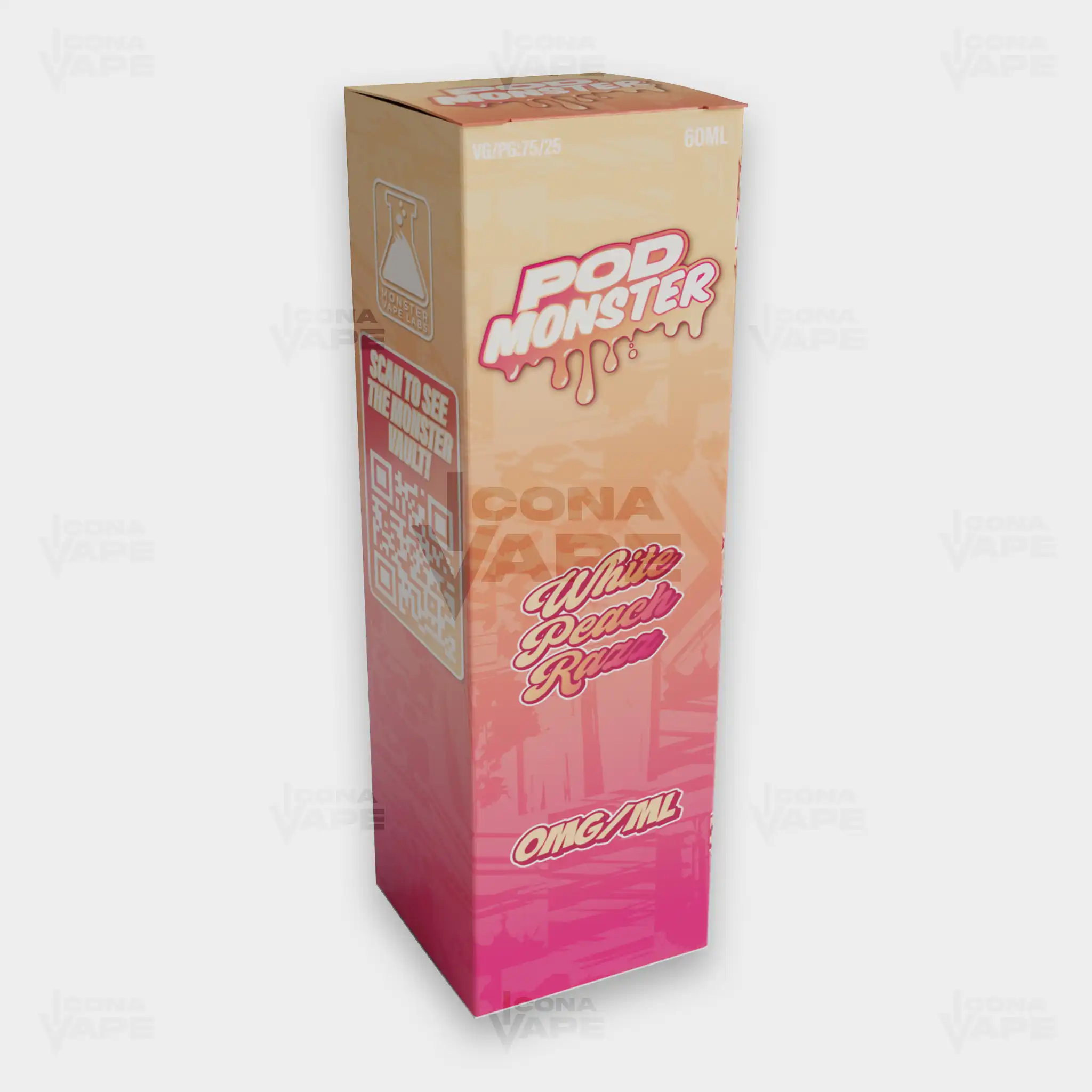 WHITE PEACH RAZZ - POD MONSTER - 60ML - Image 2